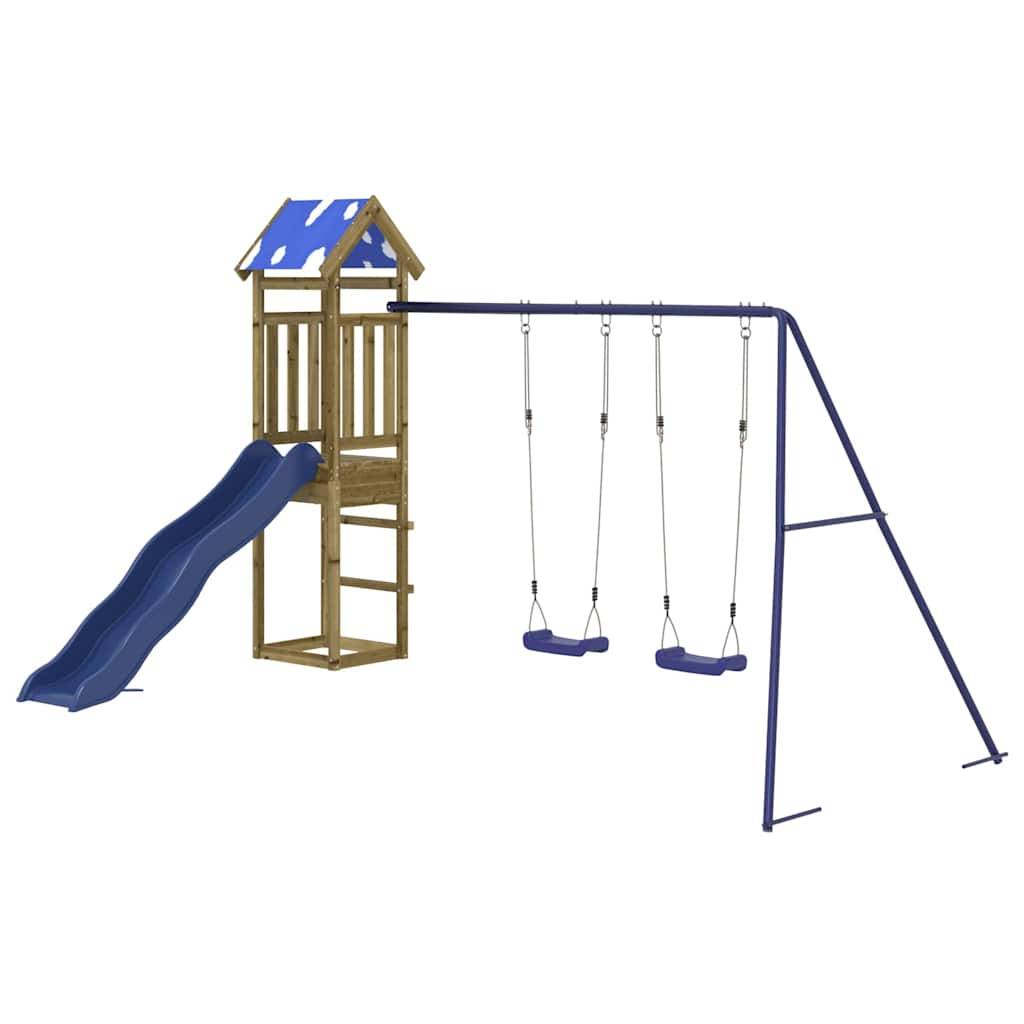 vidaXL Spielturm Imprägniertes Kiefernholz