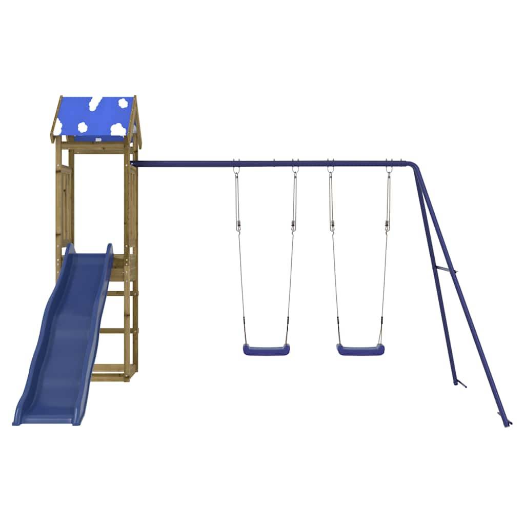 vidaXL Spielturm Imprägniertes Kiefernholz