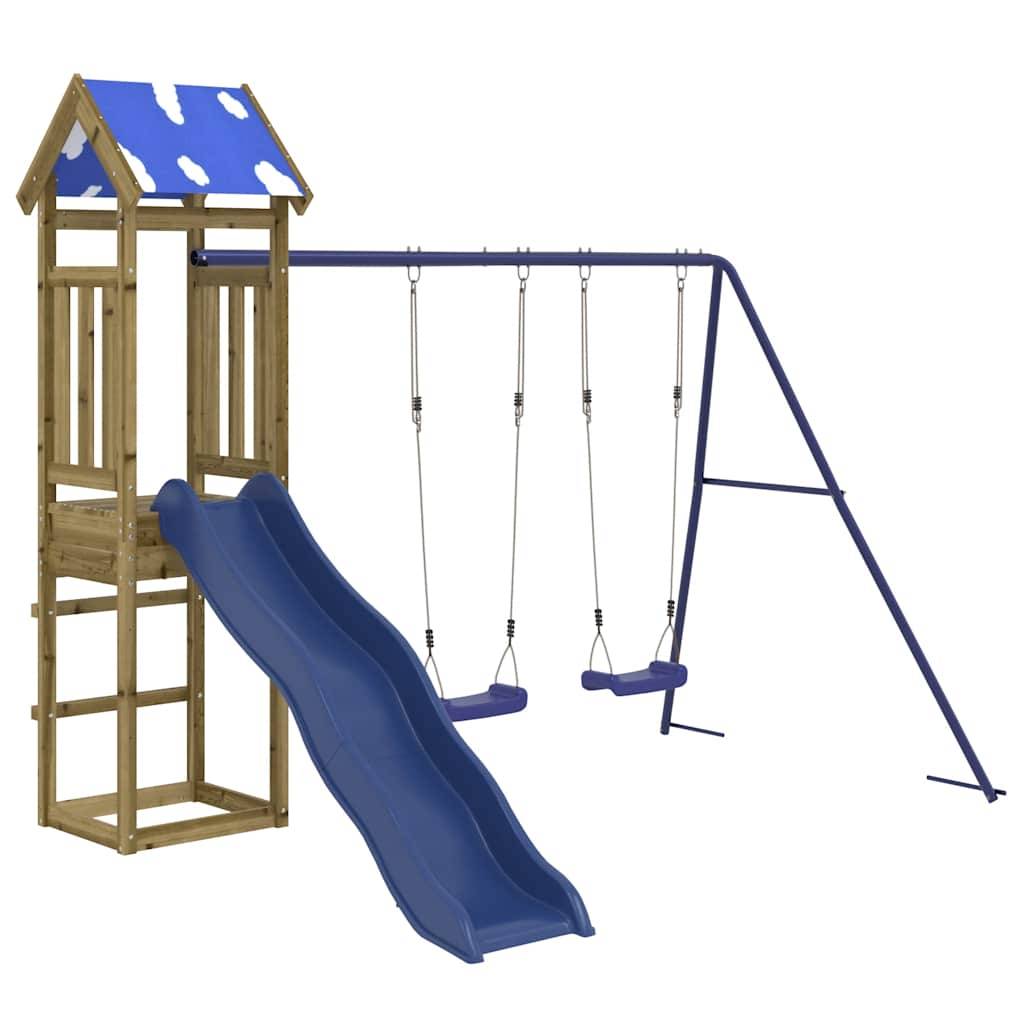 vidaXL Spielturm Imprägniertes Kiefernholz