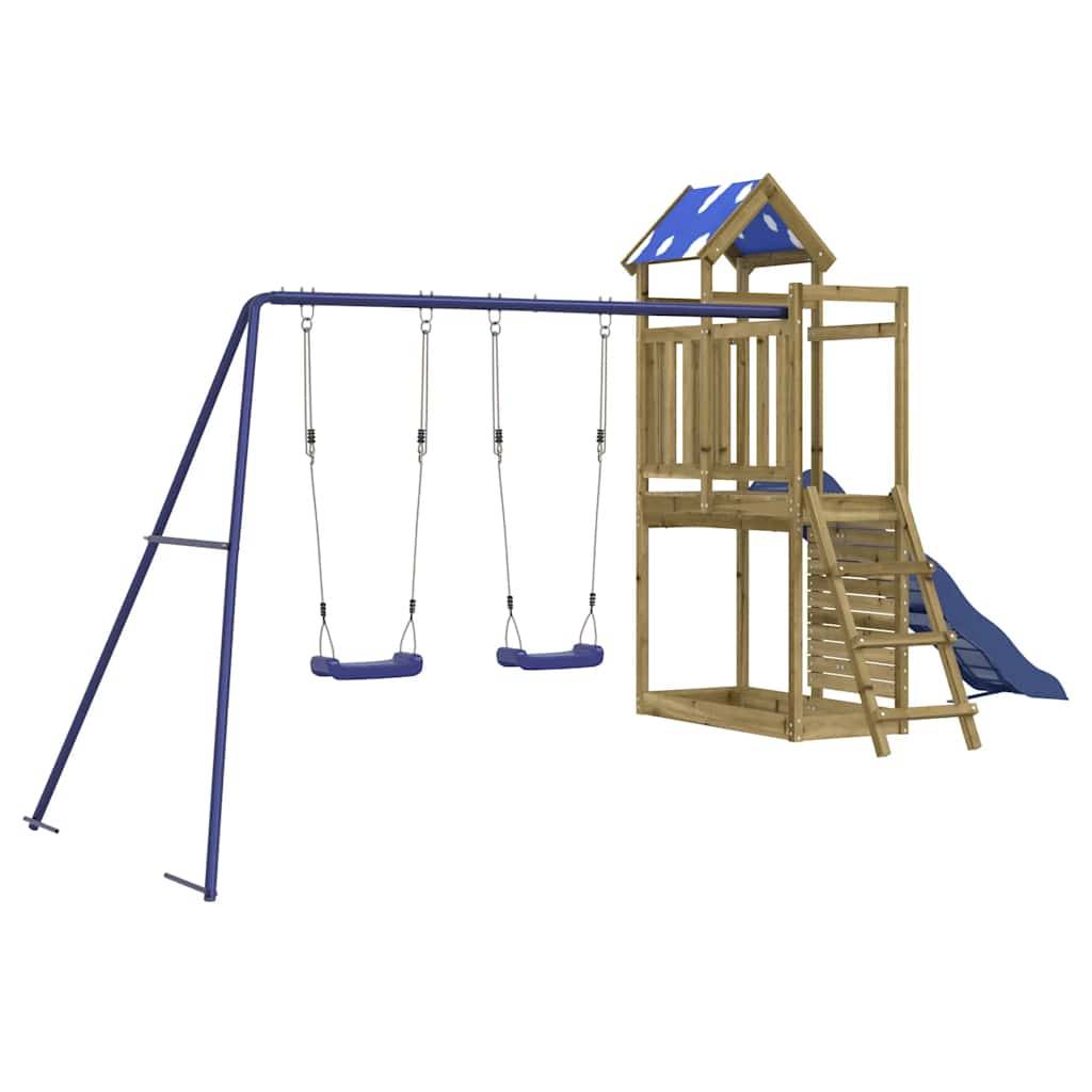 vidaXL Spielturm Imprägniertes Kiefernholz