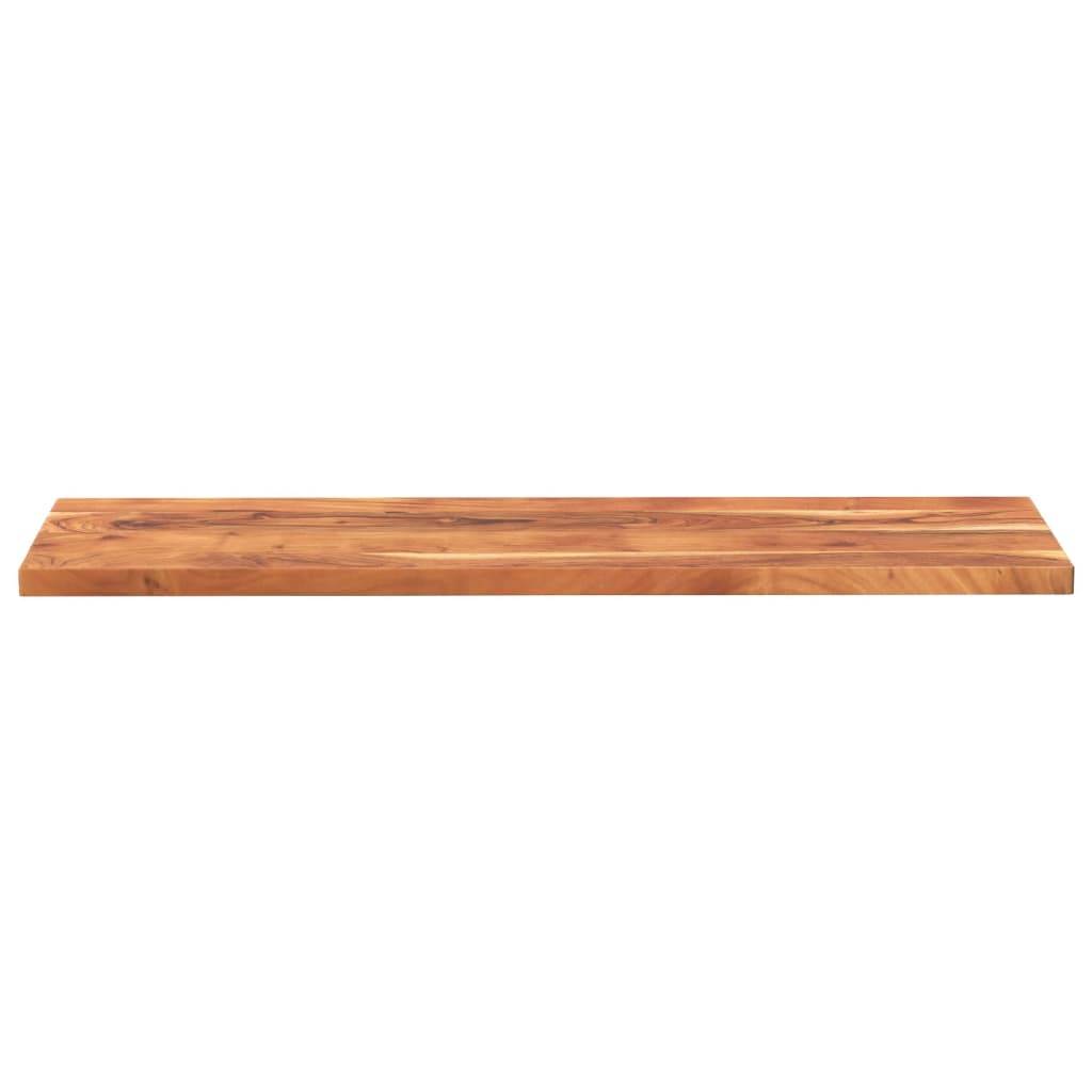 vidaXL Tischplatte 140x60x2,5 cm Rechteckig Massivholz Akazie