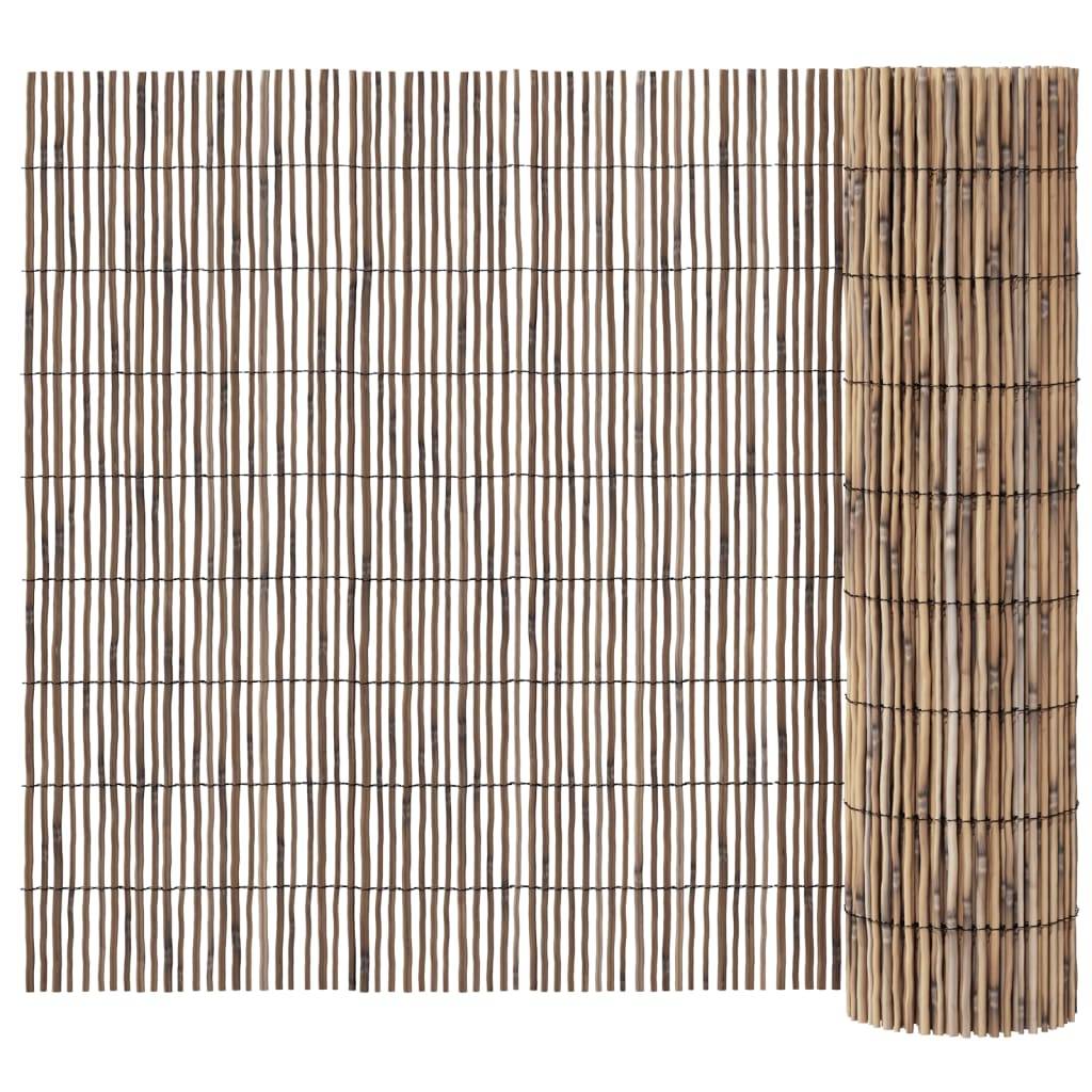 vidaXL Gartenzaun 600x80 cm Schilf