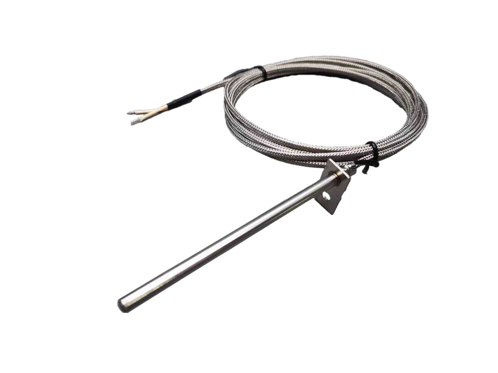 Kaiser Electronics Abgassensor PT1000, Edelstahl, 2m Kabel, bis 450°C, robust und präzise