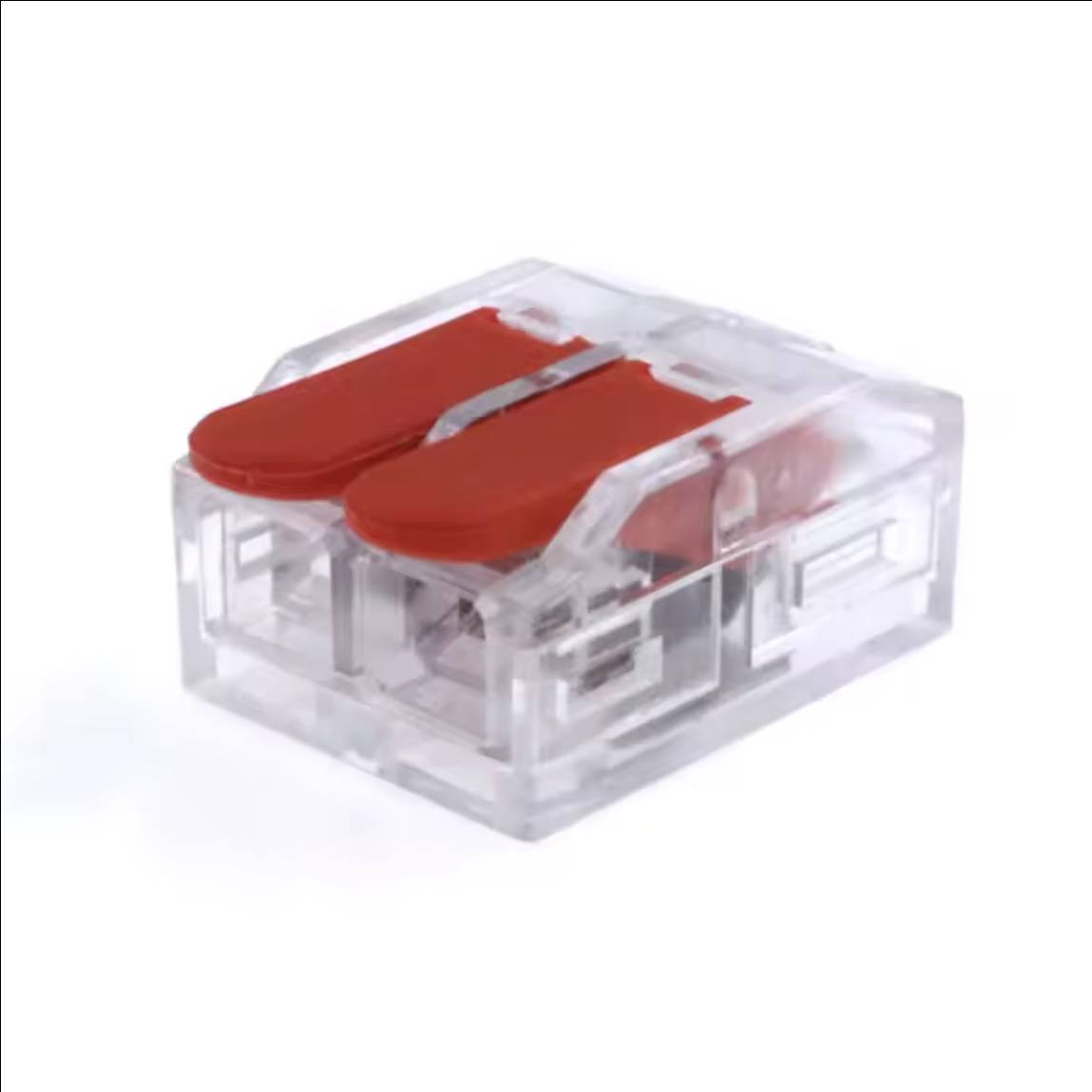 50x XL Schnellverbinder für Kabel 0,5–6mm², 3-polig, 40A, werkzeuglos, Verteiler