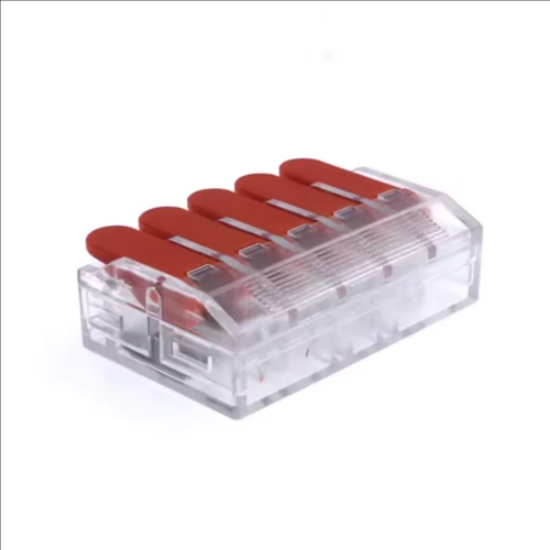 50x XL Schnellverbinder für Kabel 0,5–6mm², 5-polig, 40A, werkzeuglos, Verteiler 50x XL Schnellverbinder für Kabel 0,5–6mm², 5-polig, 40A, werkzeuglos, Verteiler