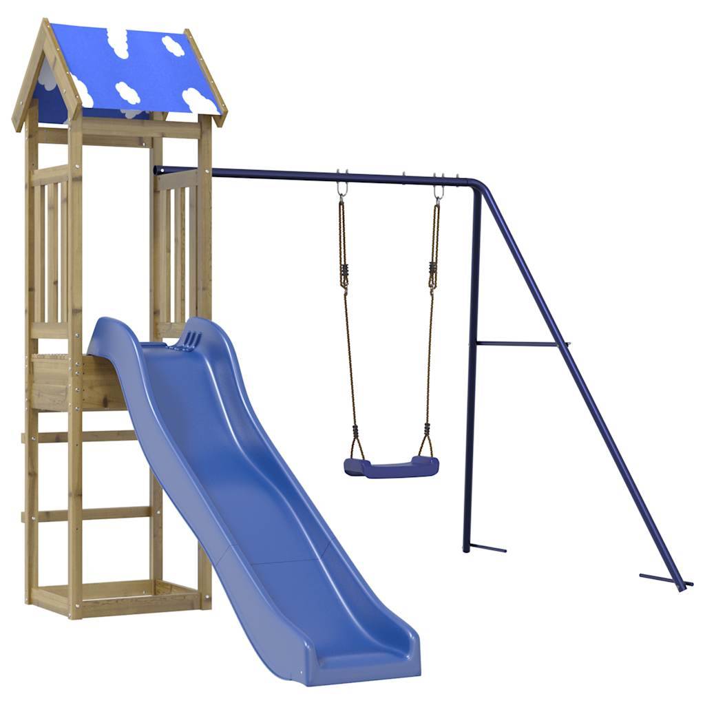 vidaXL Spielturm Imprägniertes Kiefernholz