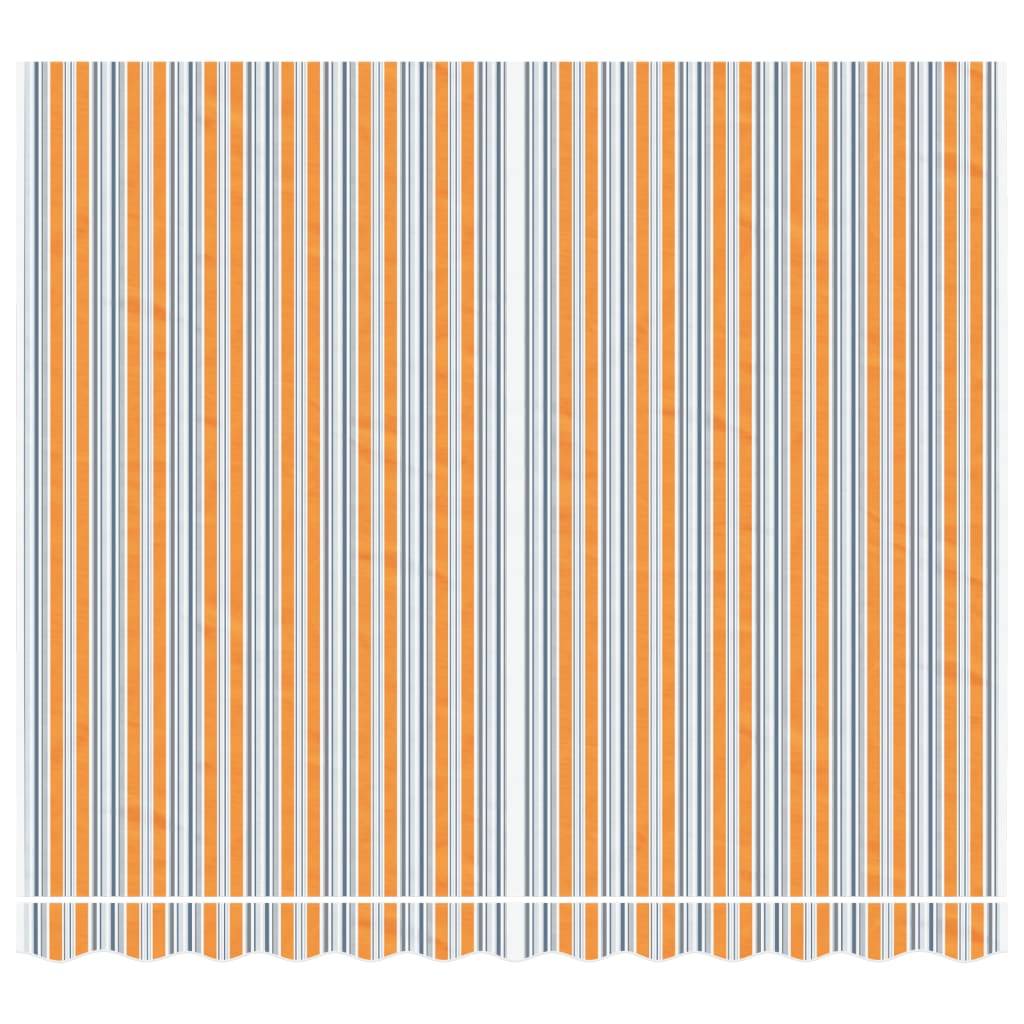 vidaXL Markisenbespannung Mehrfarbig Gestreift 3x2,5 m