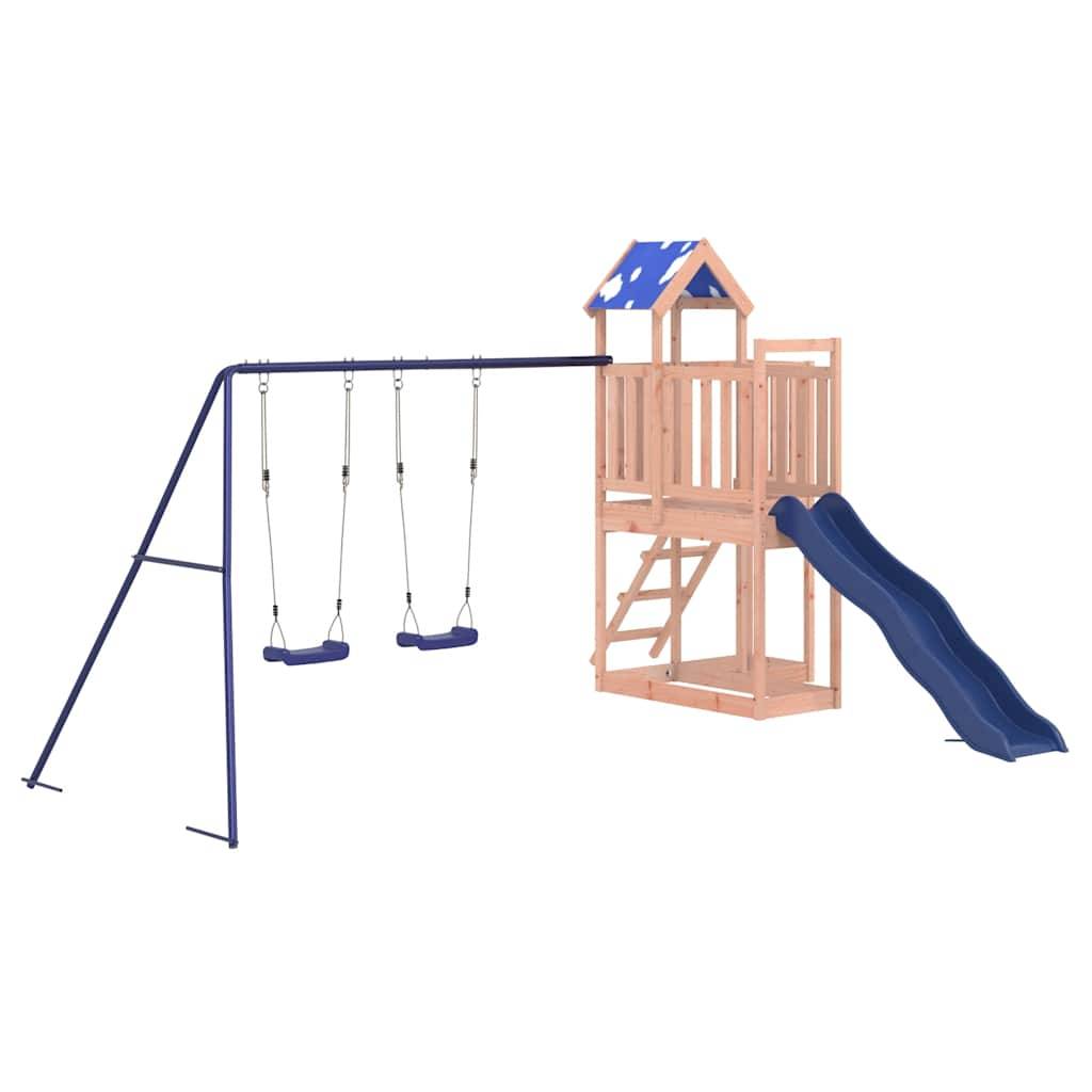 vidaXL Spielturm Massivholz Douglasie