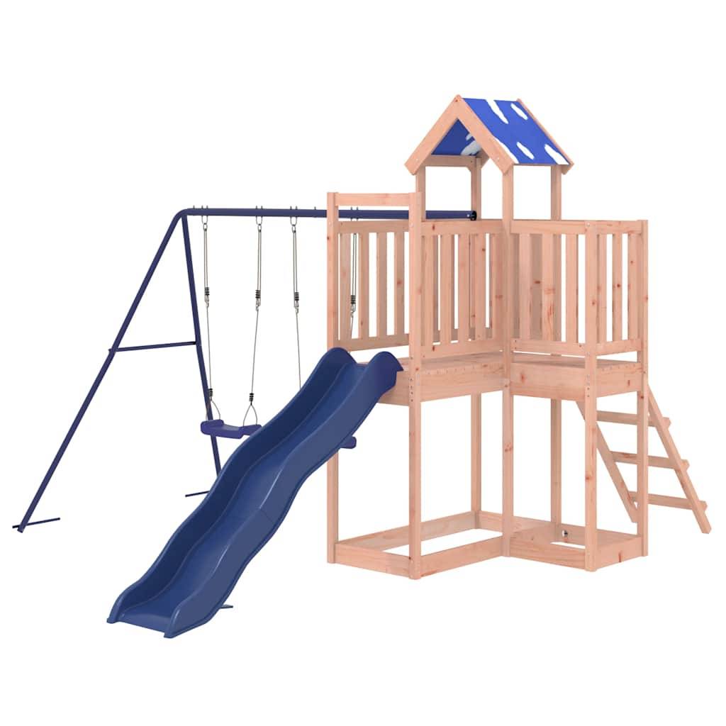 vidaXL Spielturm Massivholz Douglasie