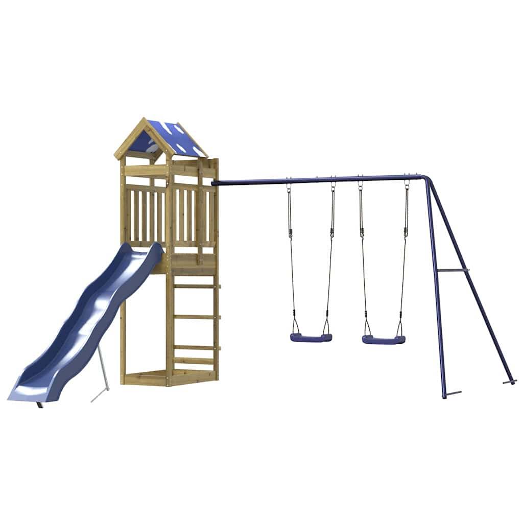 vidaXL Spielturm Imprägniertes Kiefernholz