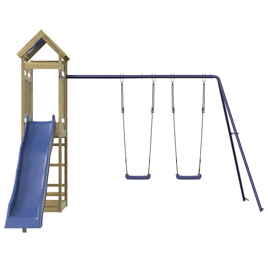 vidaXL Spielturm Imprägniertes Kiefernholz