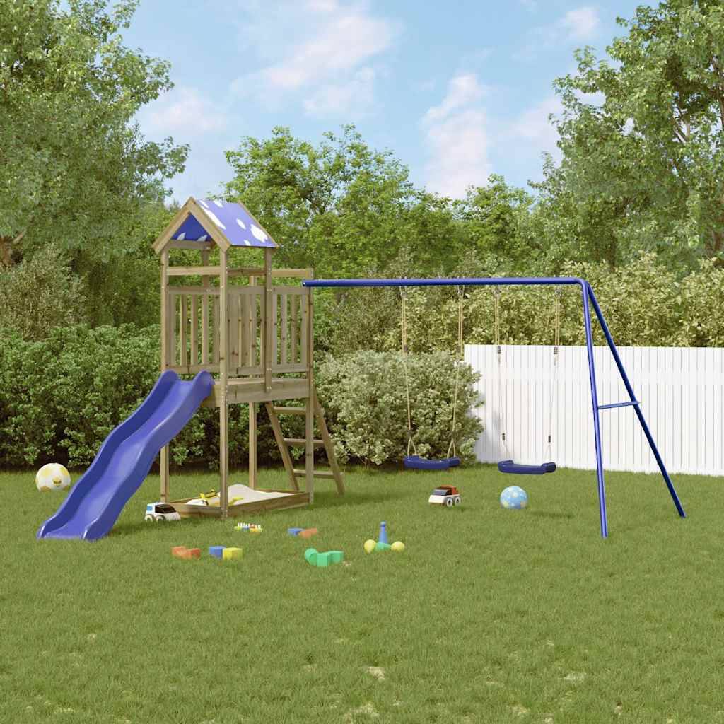 vidaXL Spielturm Imprägniertes Kiefernholz