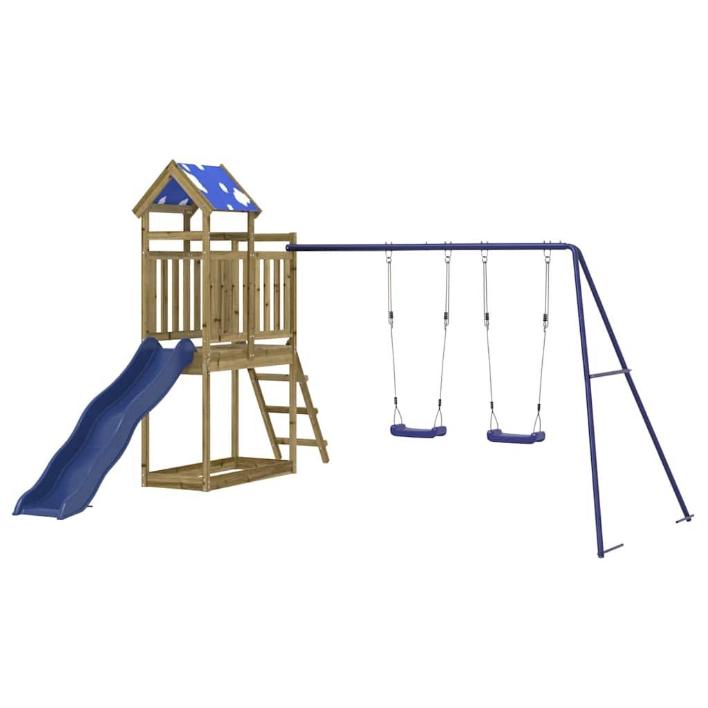 vidaXL Spielturm Imprägniertes Kiefernholz