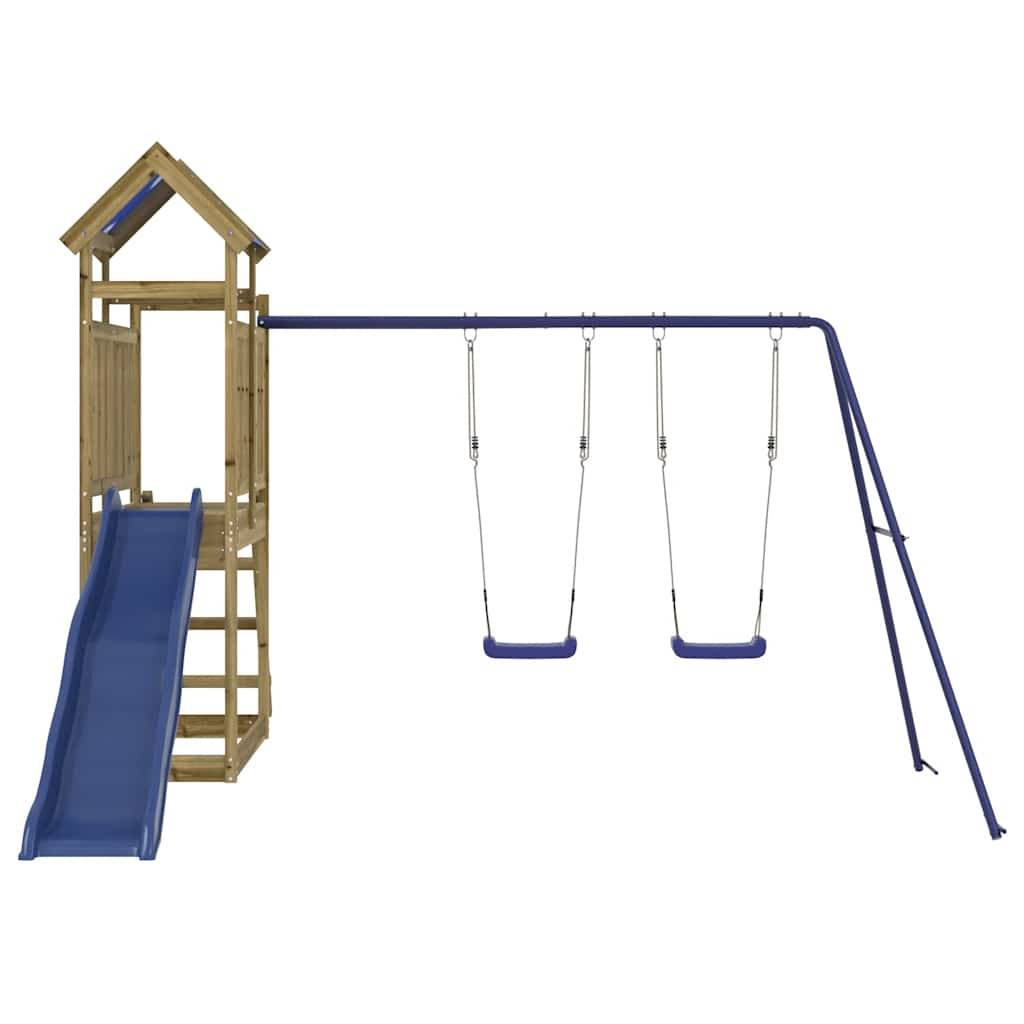 vidaXL Spielturm Imprägniertes Kiefernholz