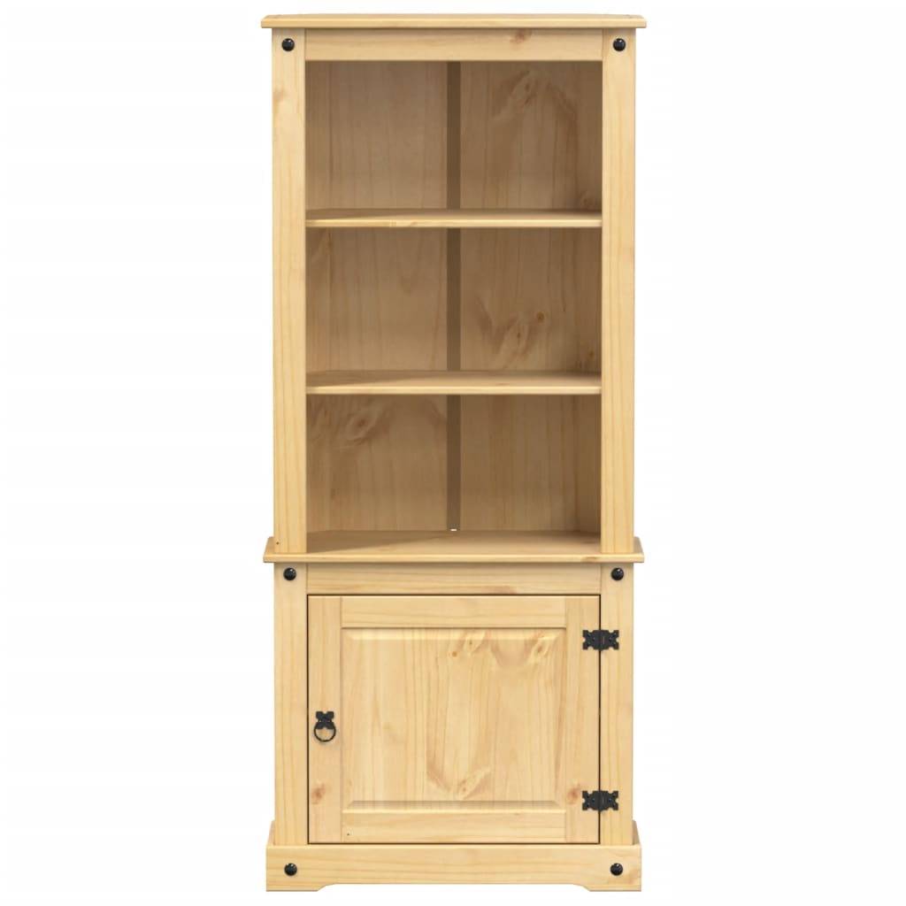 vidaXL Highboard Corona 74x38x170 cm Massivholz Kiefer