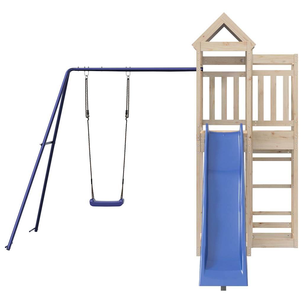 vidaXL Spielturm Massivholz Kiefer