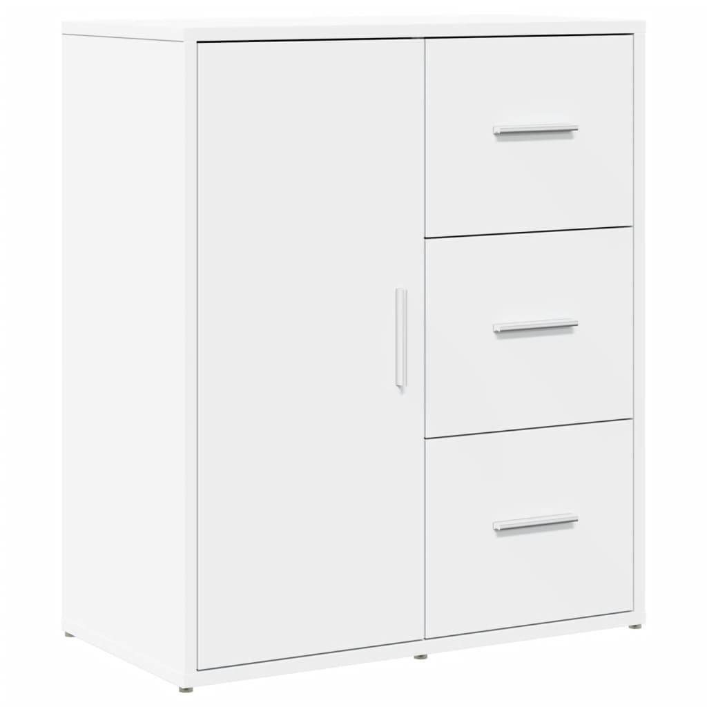 vidaXL Sideboard Weiß 60x31x70 cm Holzwerkstoff