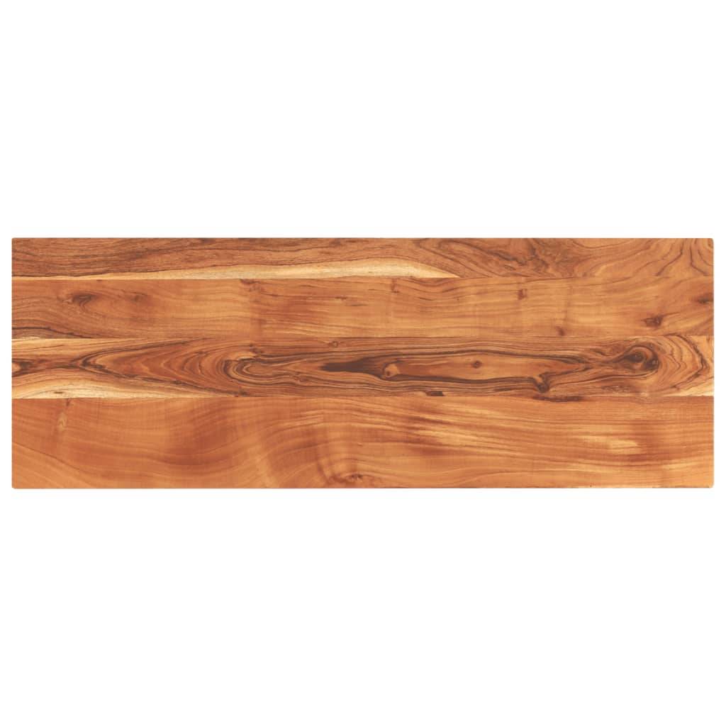 vidaXL Tischplatte 140x60x2,5 cm Rechteckig Massivholz Akazie