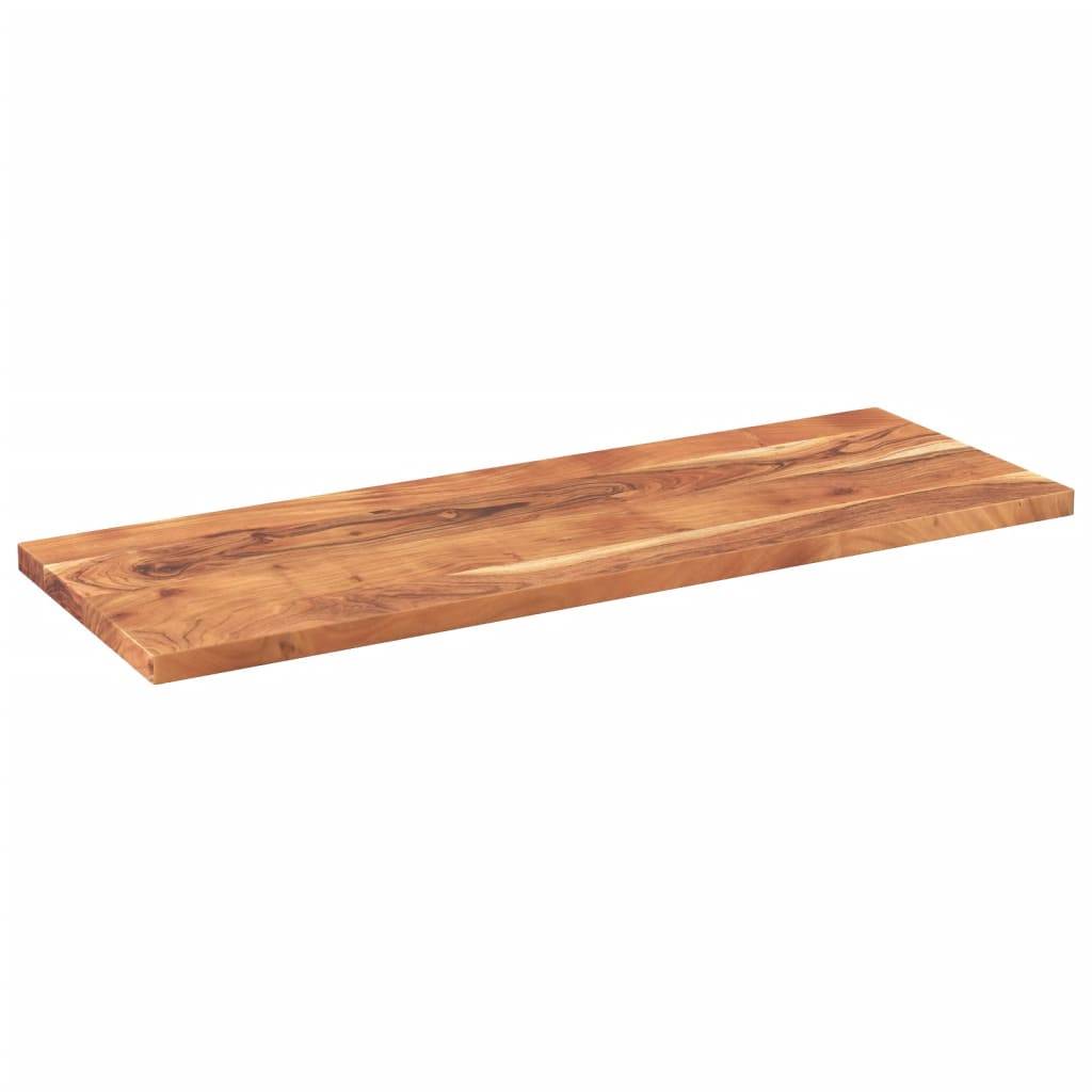 vidaXL Tischplatte 140x60x2,5 cm Rechteckig Massivholz Akazie