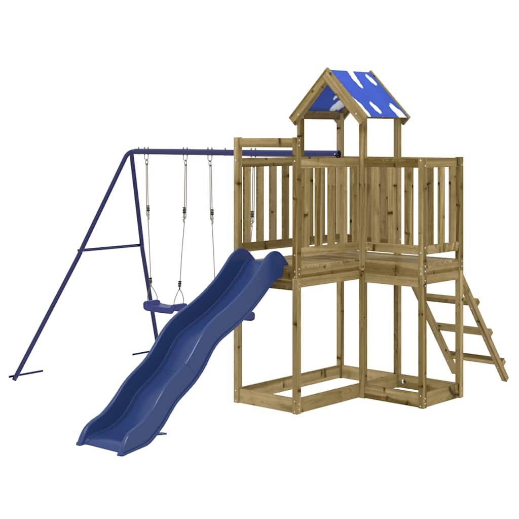vidaXL Spielturm Imprägniertes Kiefernholz
