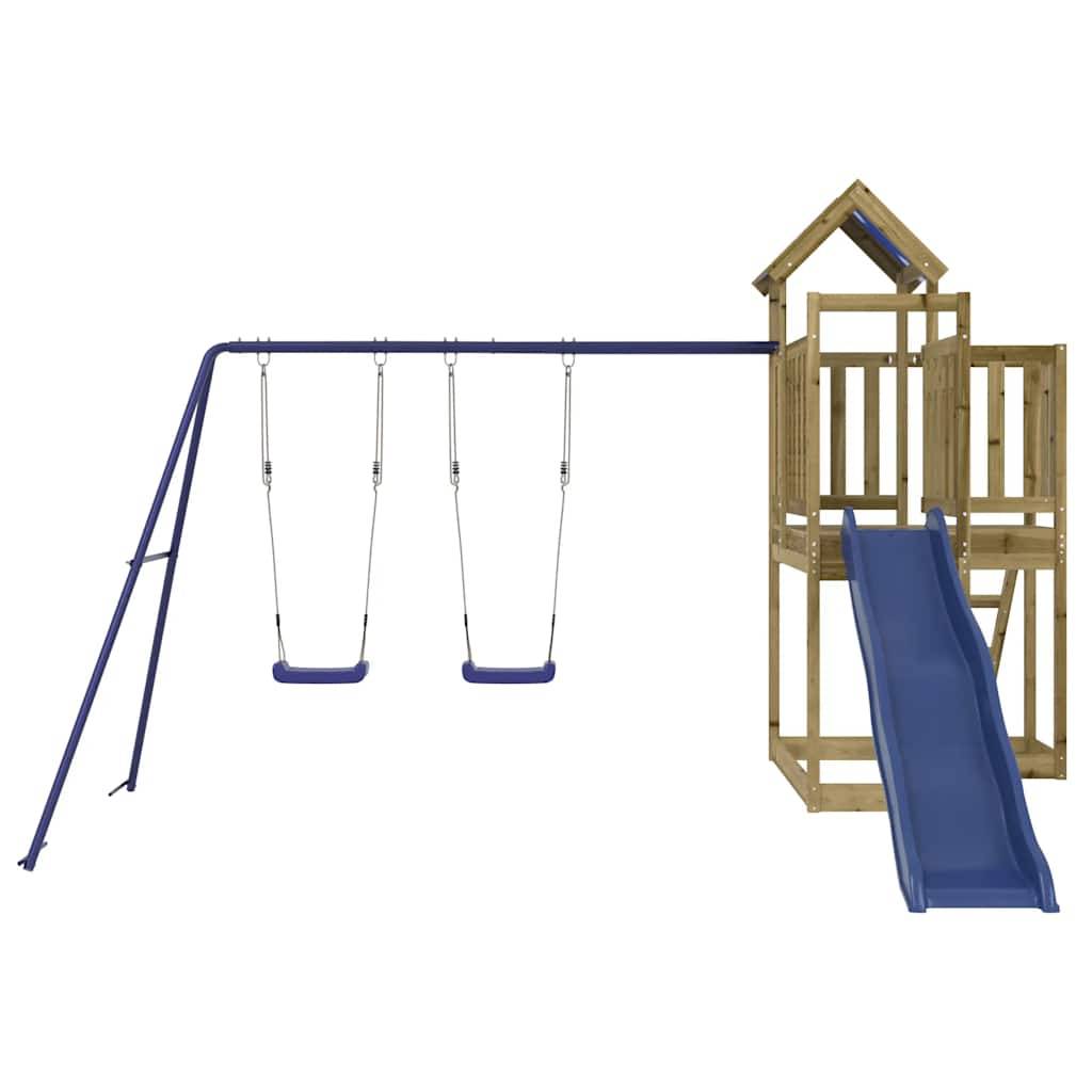 vidaXL Spielturm Imprägniertes Kiefernholz