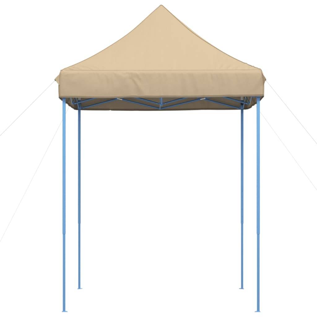 vidaXL Partyzelt Faltbar Pop-Up Beige 200x200x306 cm