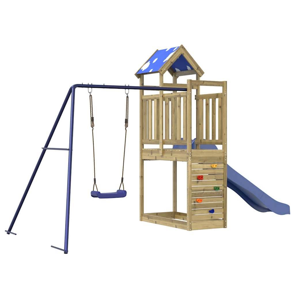 vidaXL Spielturm Imprägniertes Kiefernholz