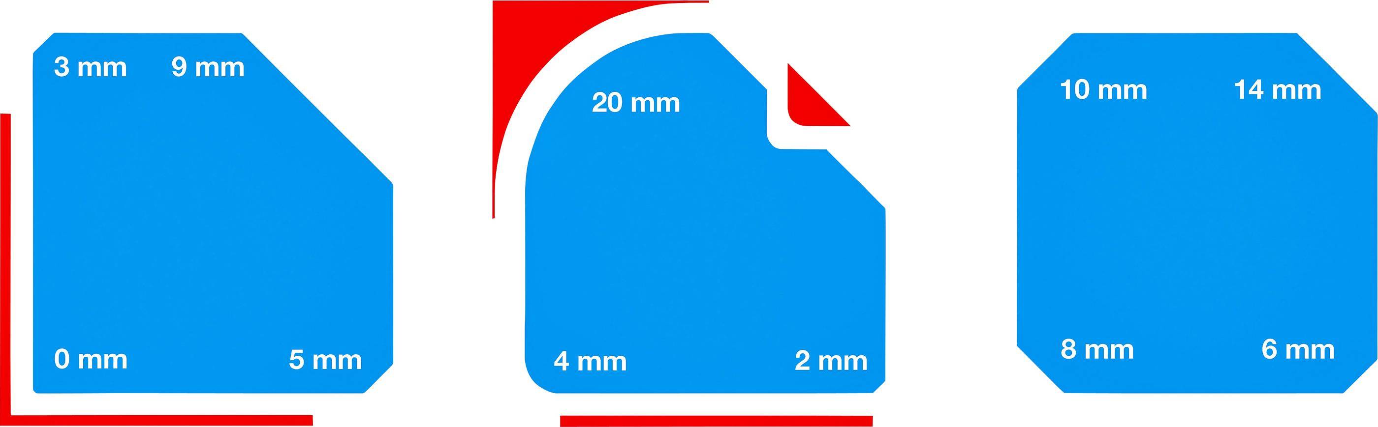 BGS Diy Silikon-Glätter-Satz | 4-tlg.