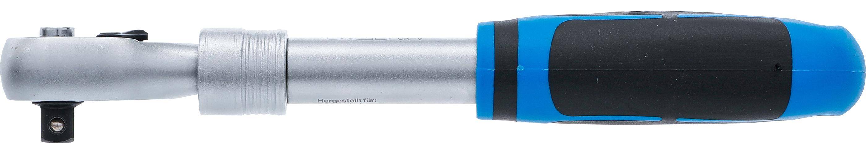 BGS technic Umschaltknarre, ausziehbar | Abtrieb Außenvierkant 10 mm