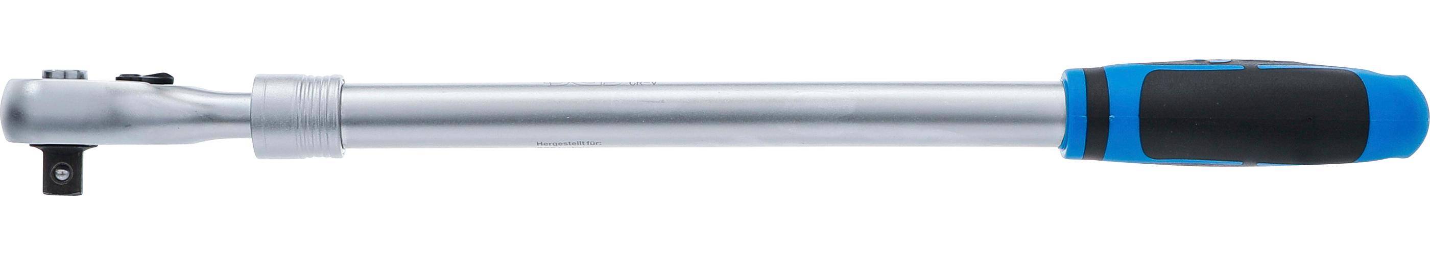 BGS technic Umschaltknarre, ausziehbar | extra lang | Abtrieb