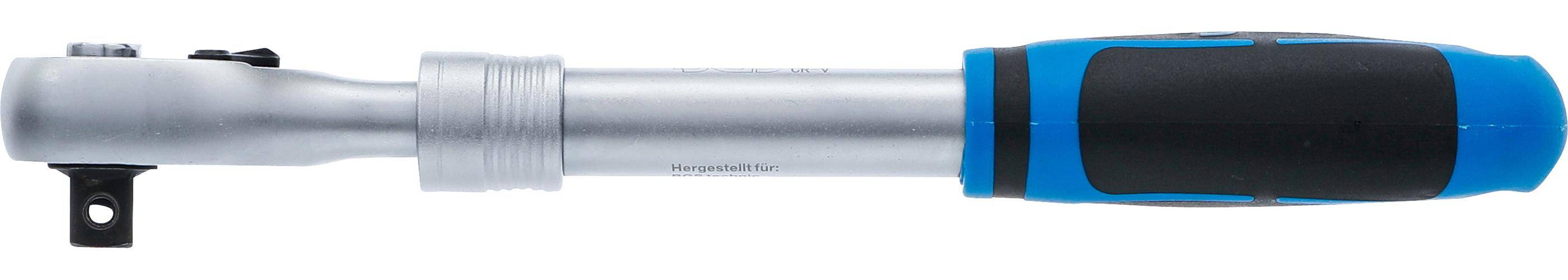 BGS technic Umschaltknarre, ausziehbar | Abtrieb Außenvierkant 12,5