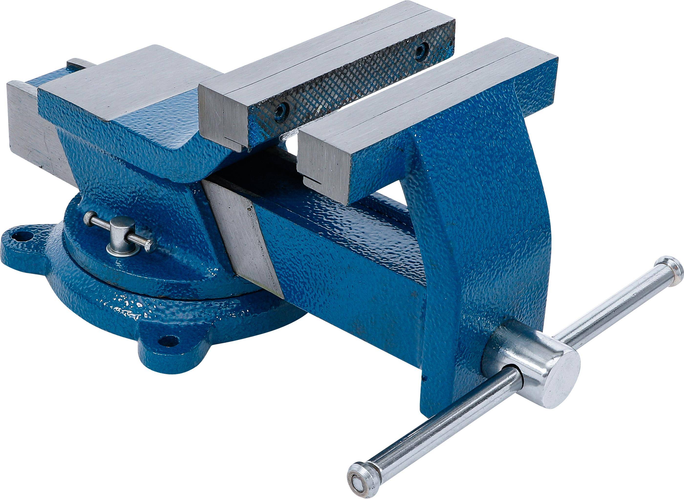 BGS technic Stahl-Schraubstock | geschmiedet | 150 mm Spannbacken