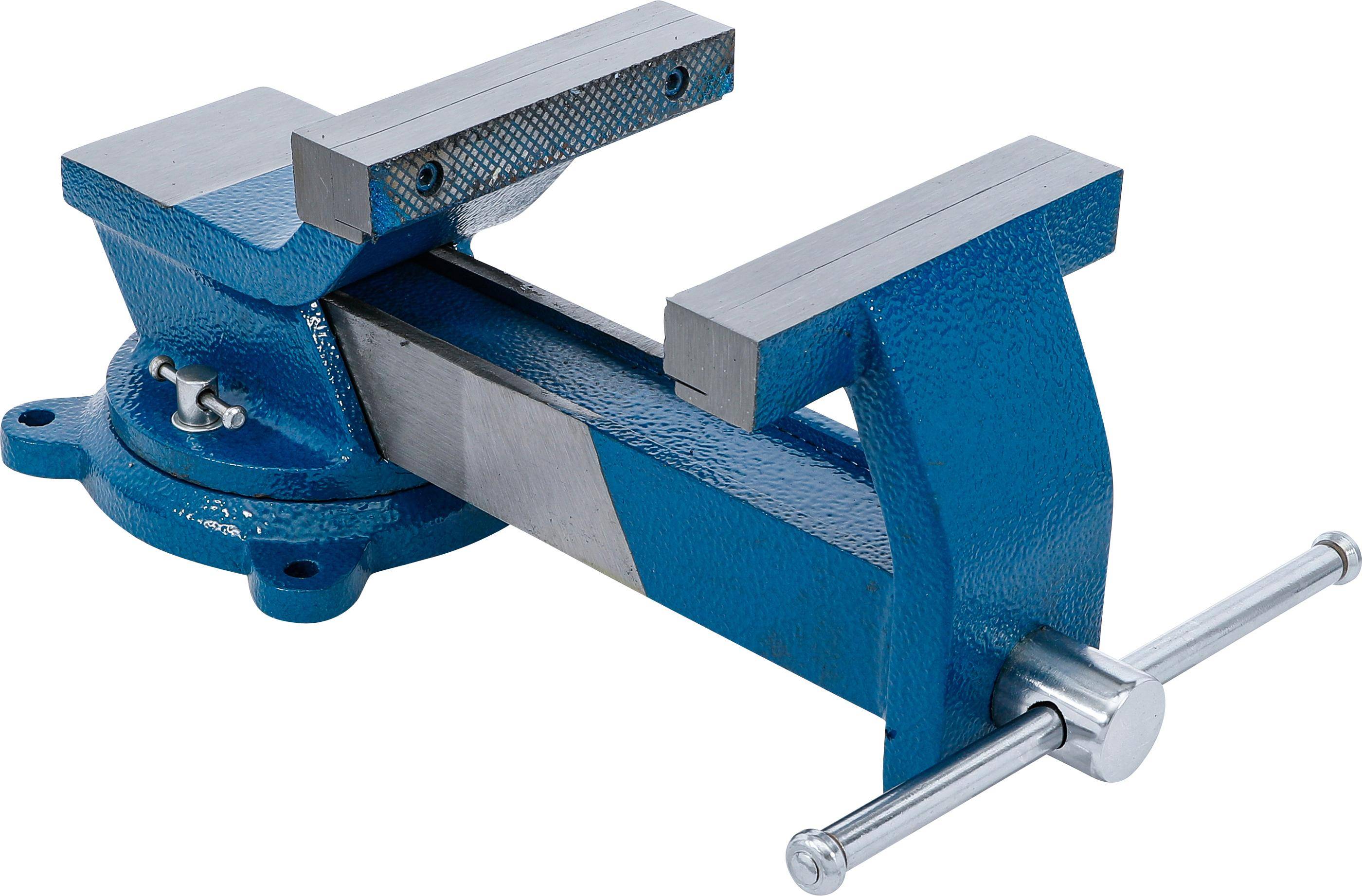BGS technic Stahl-Schraubstock | geschmiedet | 150 mm Spannbacken