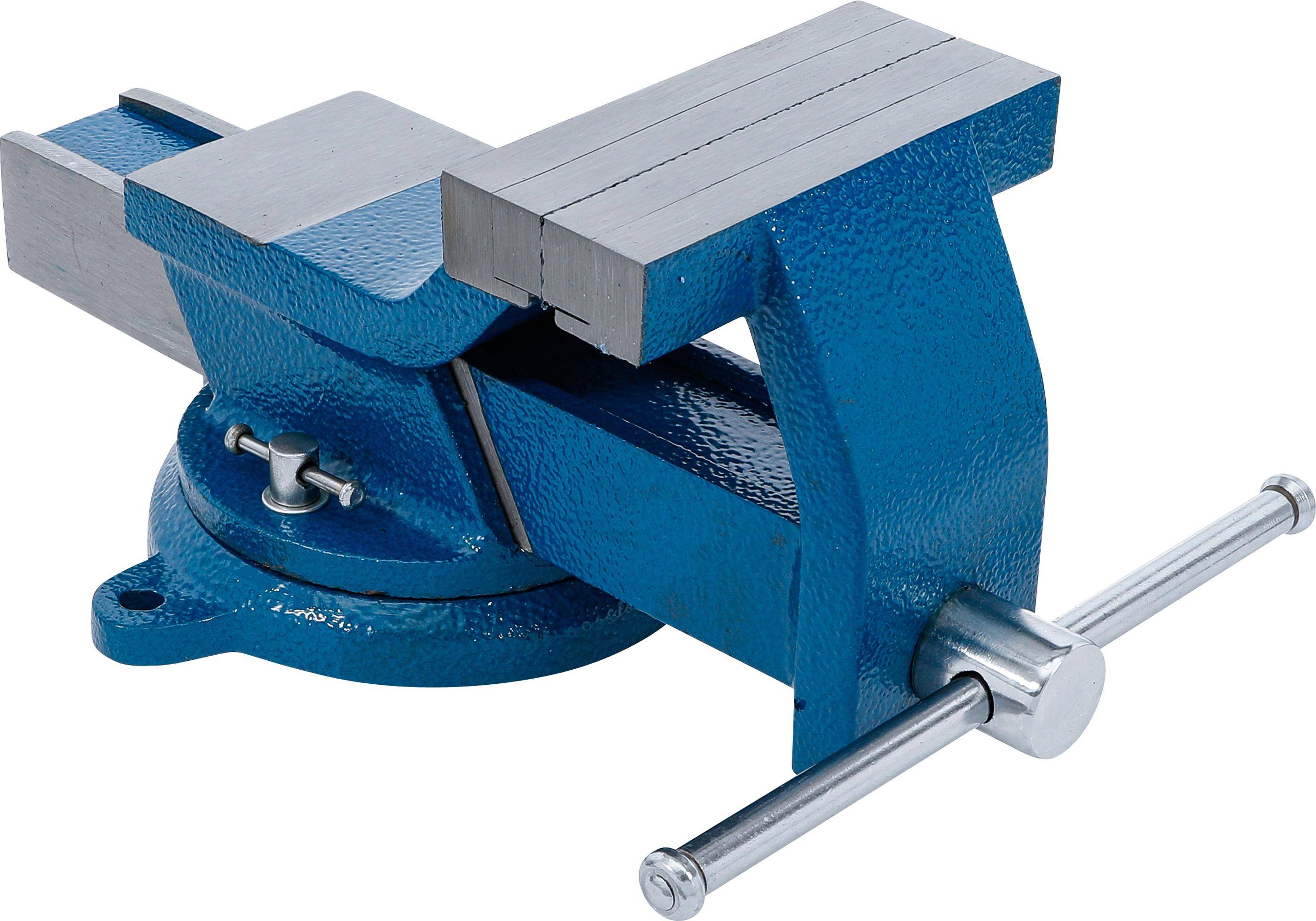 BGS technic Stahl-Schraubstock | geschmiedet | 150 mm Spannbacken