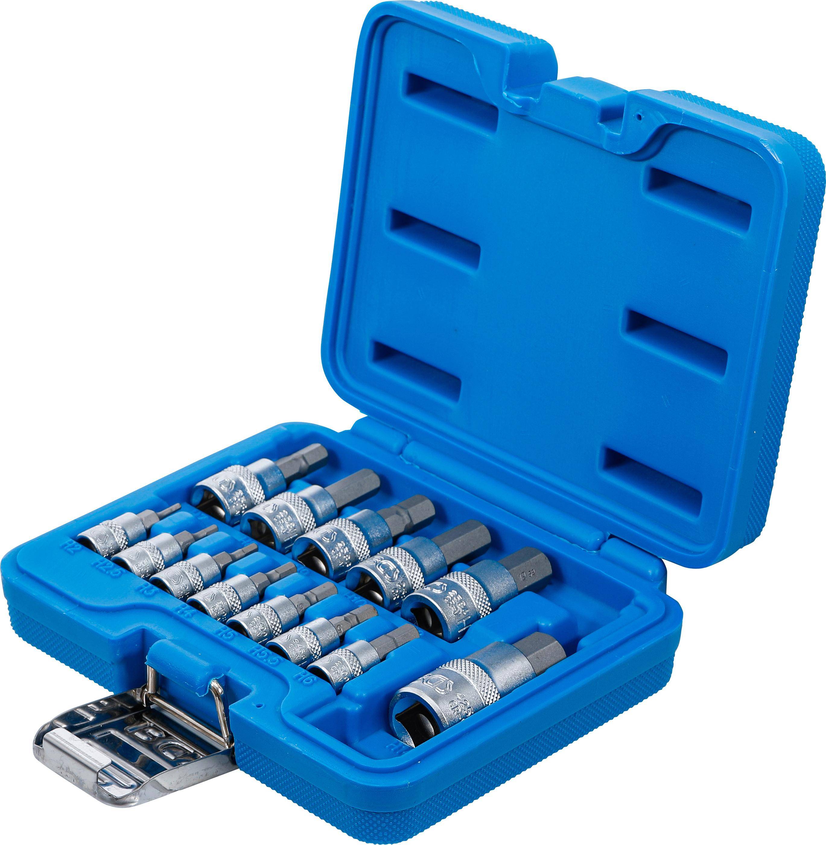 BGS technic Bit-Einsatz-Satz | Antrieb Innenvierkant 6,3 mm (1/4") /