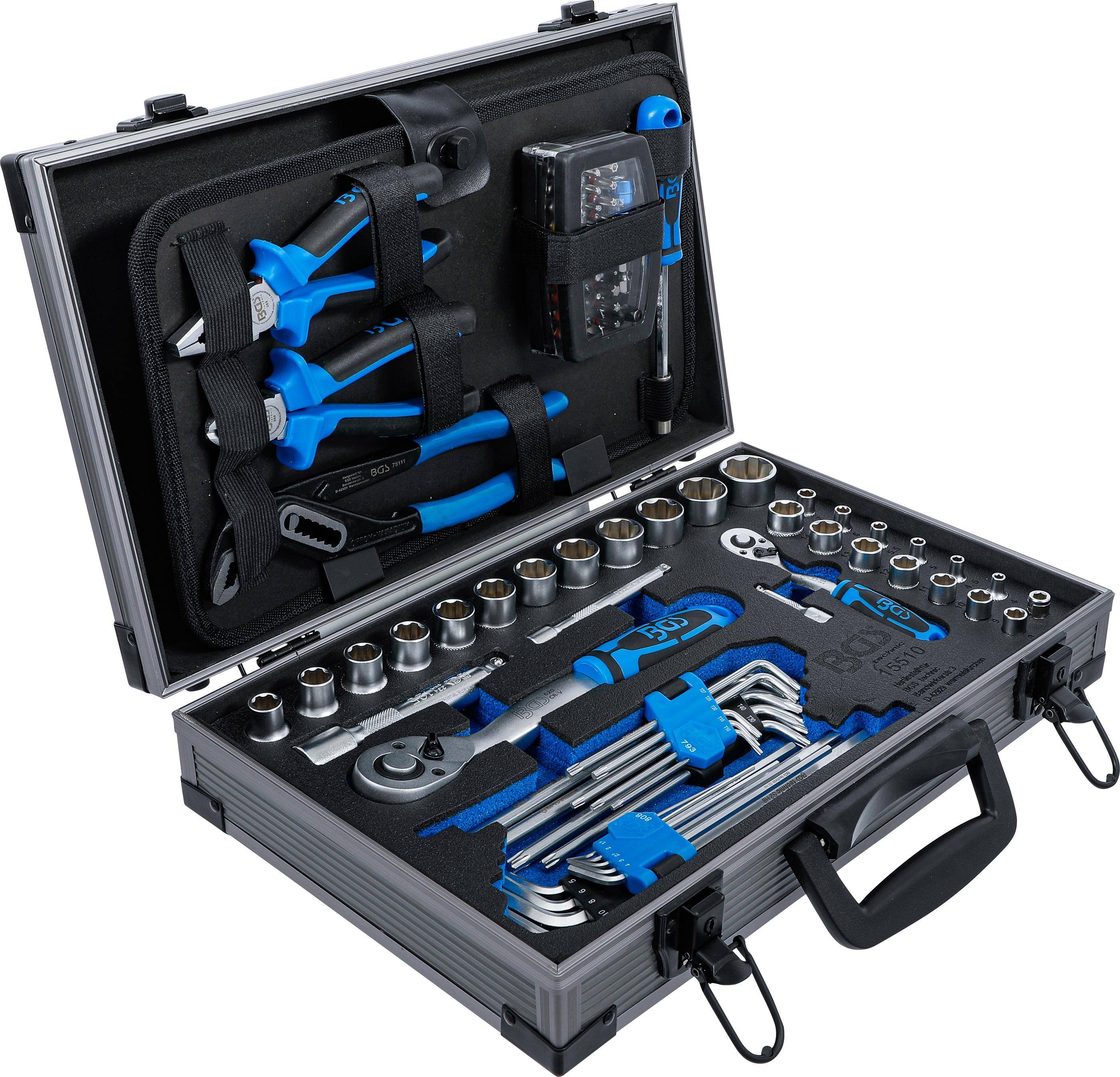 BGS technic Universal-Werkzeugkoffer | 85-tlg.