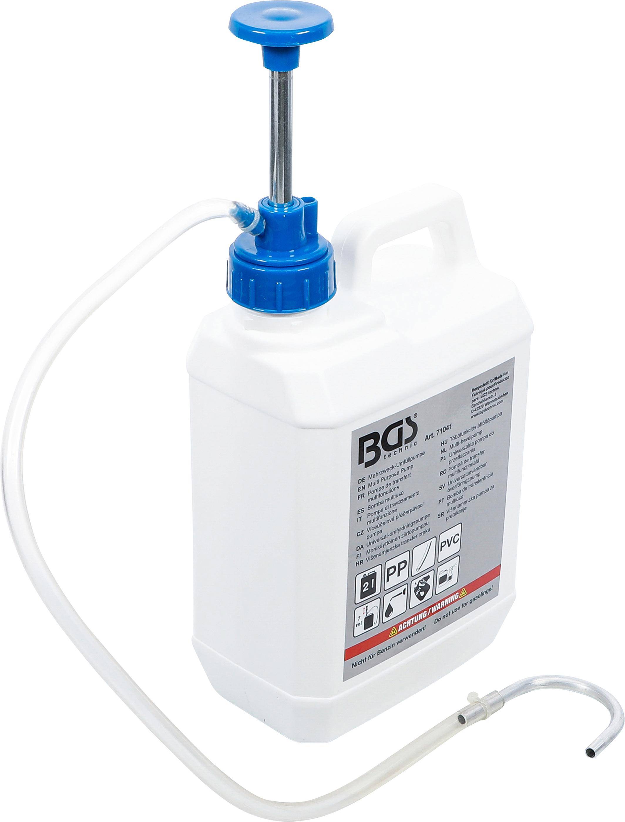 BGS technic Mehrzweck-Umfüllpumpe | 2 l