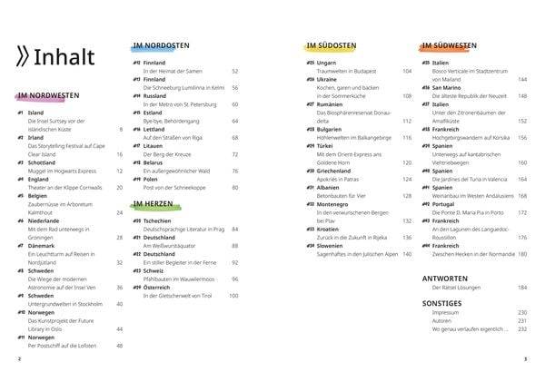 DuMont Bildband Landkarten-Rätselreise Europa