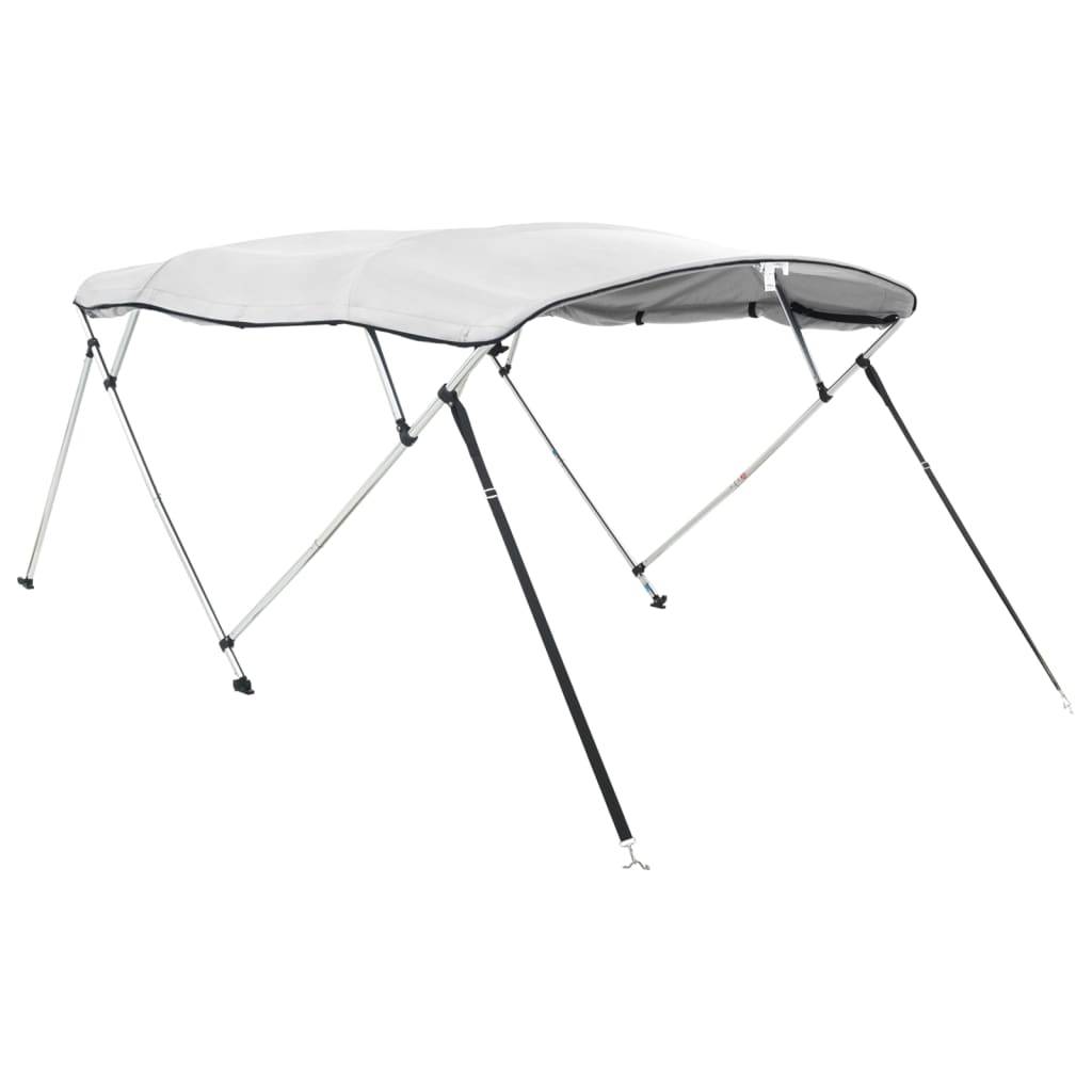 vidaXL 4-Bow Bimini-Top mit Seitenteilen 243x(170-182)x137 cm