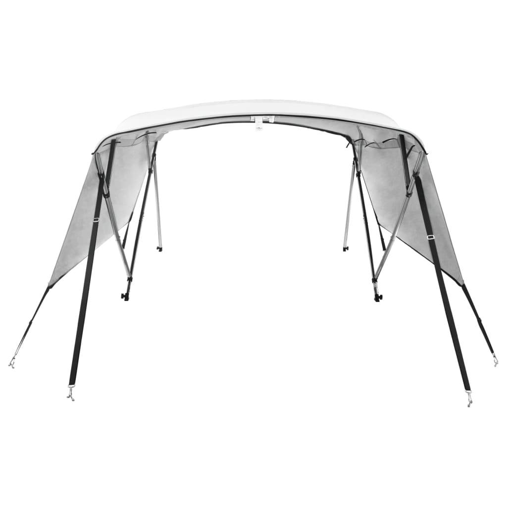vidaXL 4-Bow Bimini-Top mit Seitenteilen 243x(170-182)x137 cm