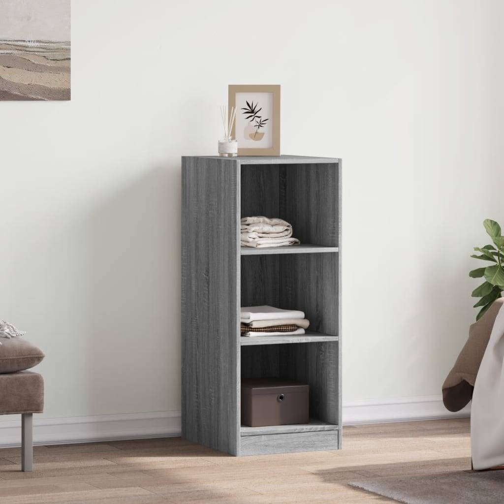 vidaXL Kleiderschrank Grau Sonoma 48x41x102 cm Holzwerkstoff