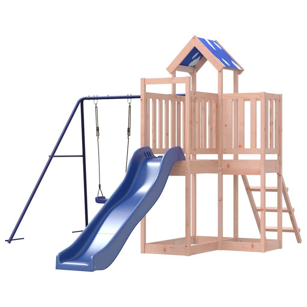 vidaXL Spielturm Massivholz Douglasie