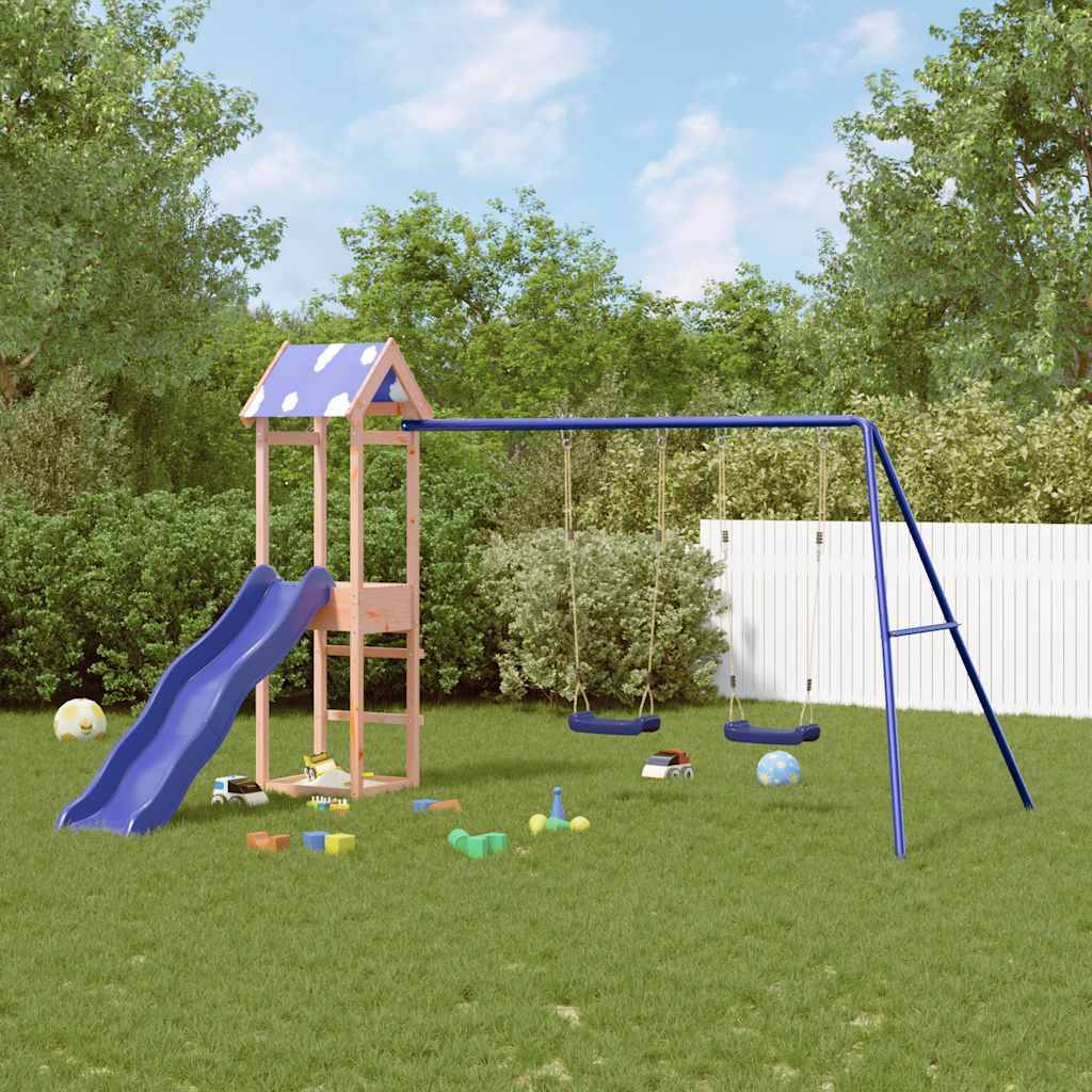 vidaXL Spielturm Massivholz Douglasie