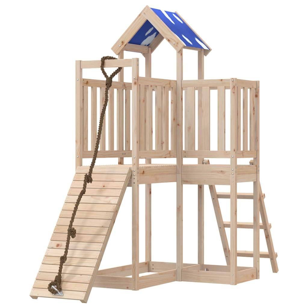 vidaXL Spielturm Massivholz Kiefer