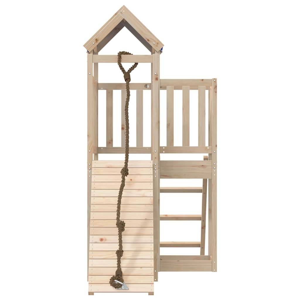 vidaXL Spielturm Massivholz Kiefer