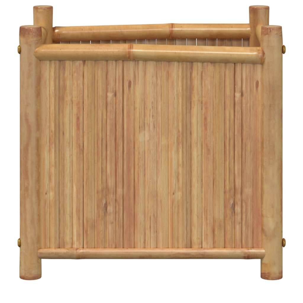 vidaXL Pflanzkübel 40x40x40 cm Bambus