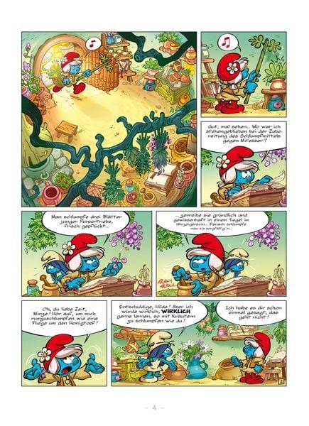 Die Schlümpfe und das verlorene Dorf. Band 5