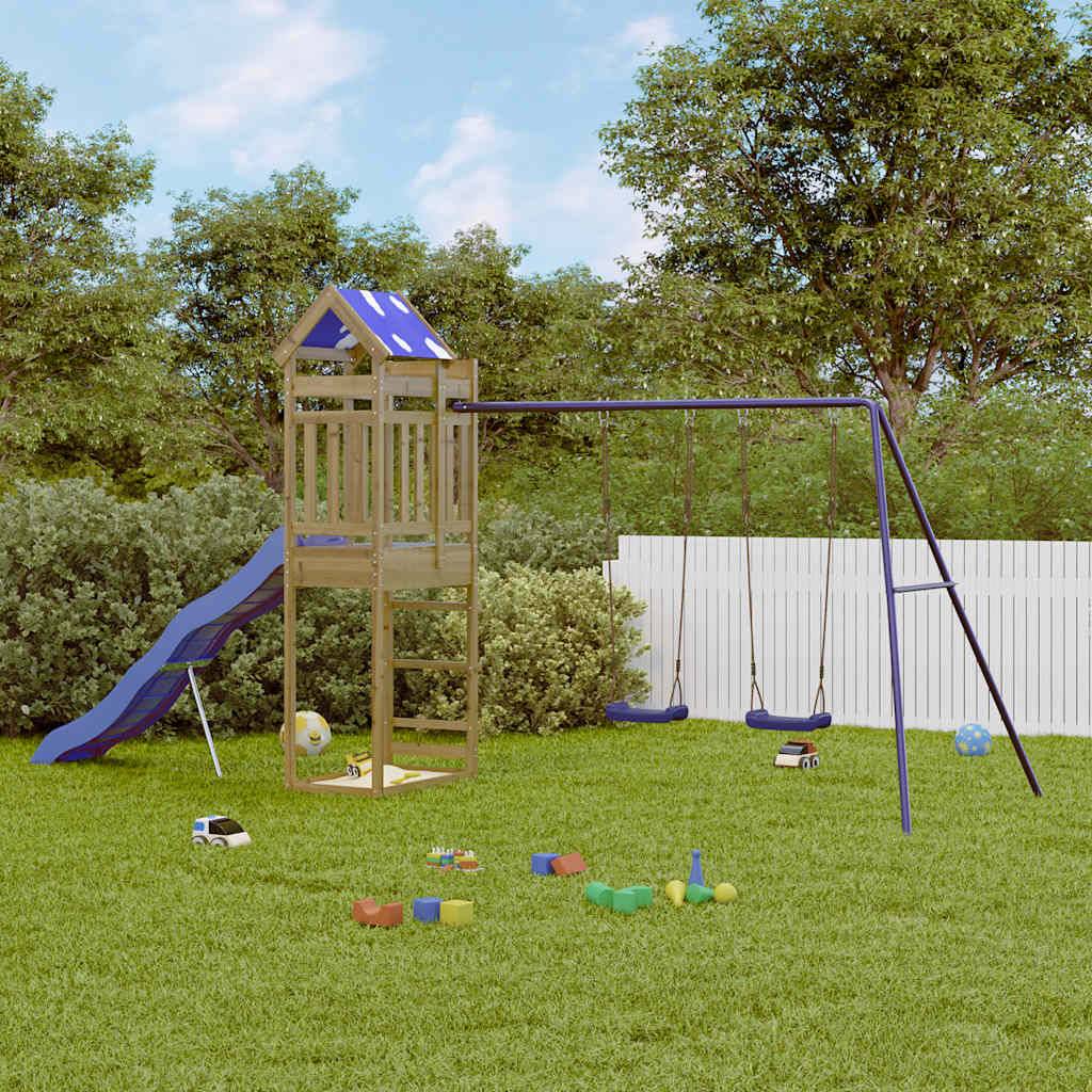 vidaXL Spielturm Imprägniertes Kiefernholz