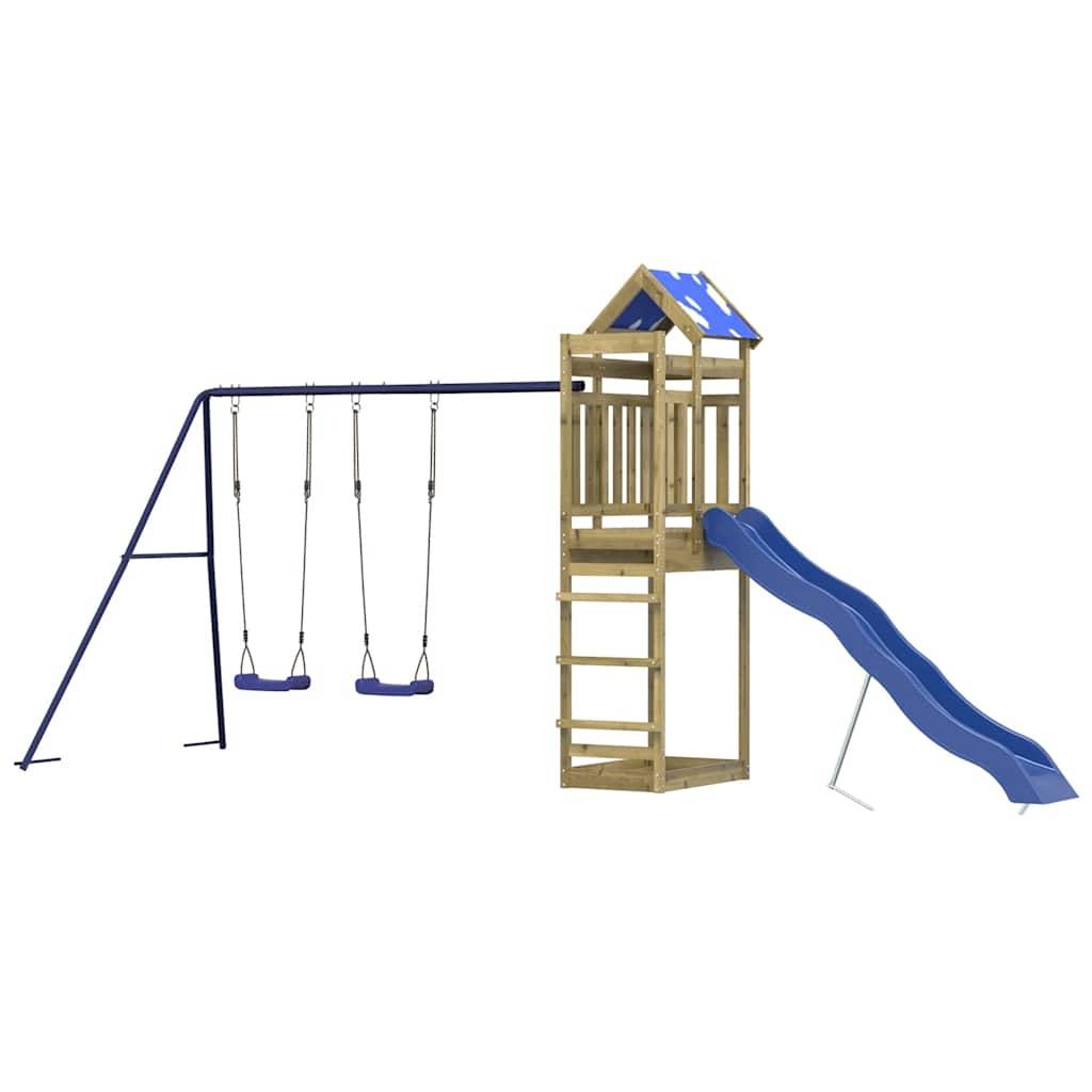 vidaXL Spielturm Imprägniertes Kiefernholz