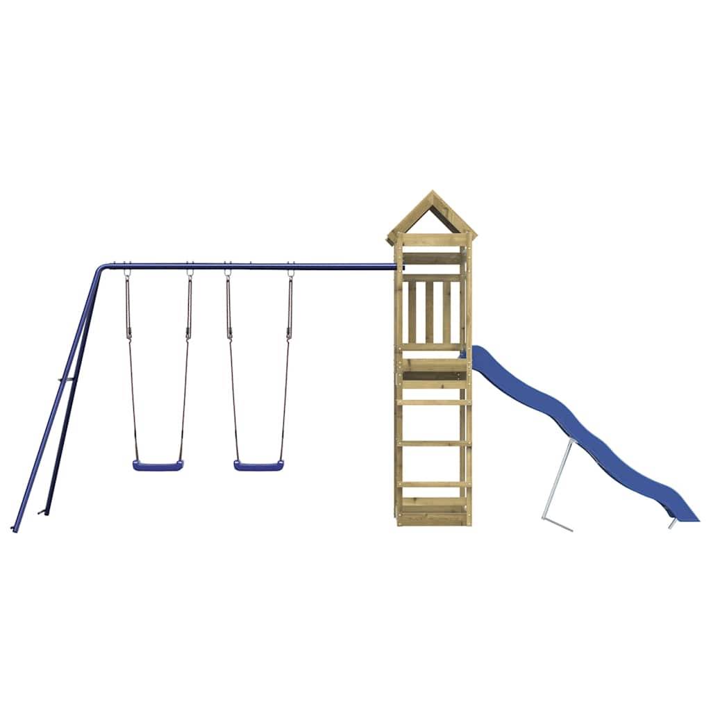 vidaXL Spielturm Imprägniertes Kiefernholz